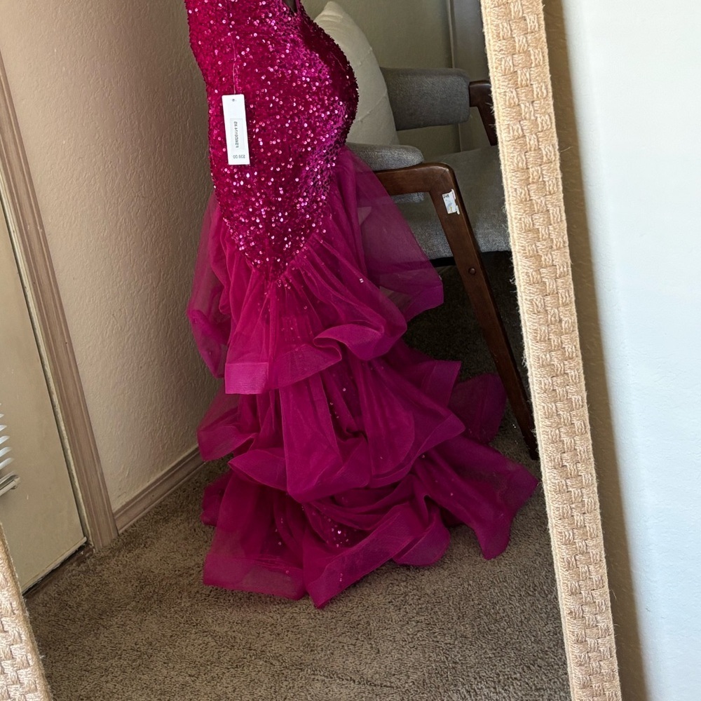 Pink Prom Dress- NWT - Picture 4 of 5